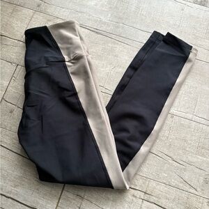 YPB Black and Taupe Women's Leggings